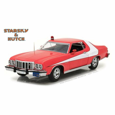 GREENLIGHT 1976 Ford Gran Torino - Starsky and Hutch TV Series 1975-79 Car Toys, 8 Years Above GRE84042